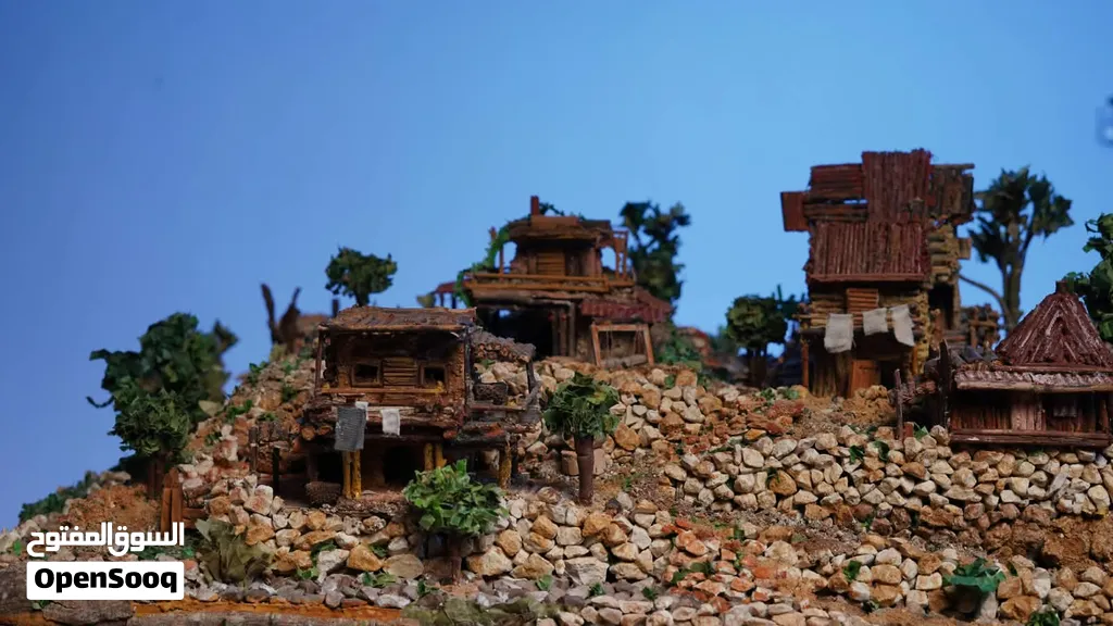 Handcrafted Miniature Village Diorama – A World of Detail