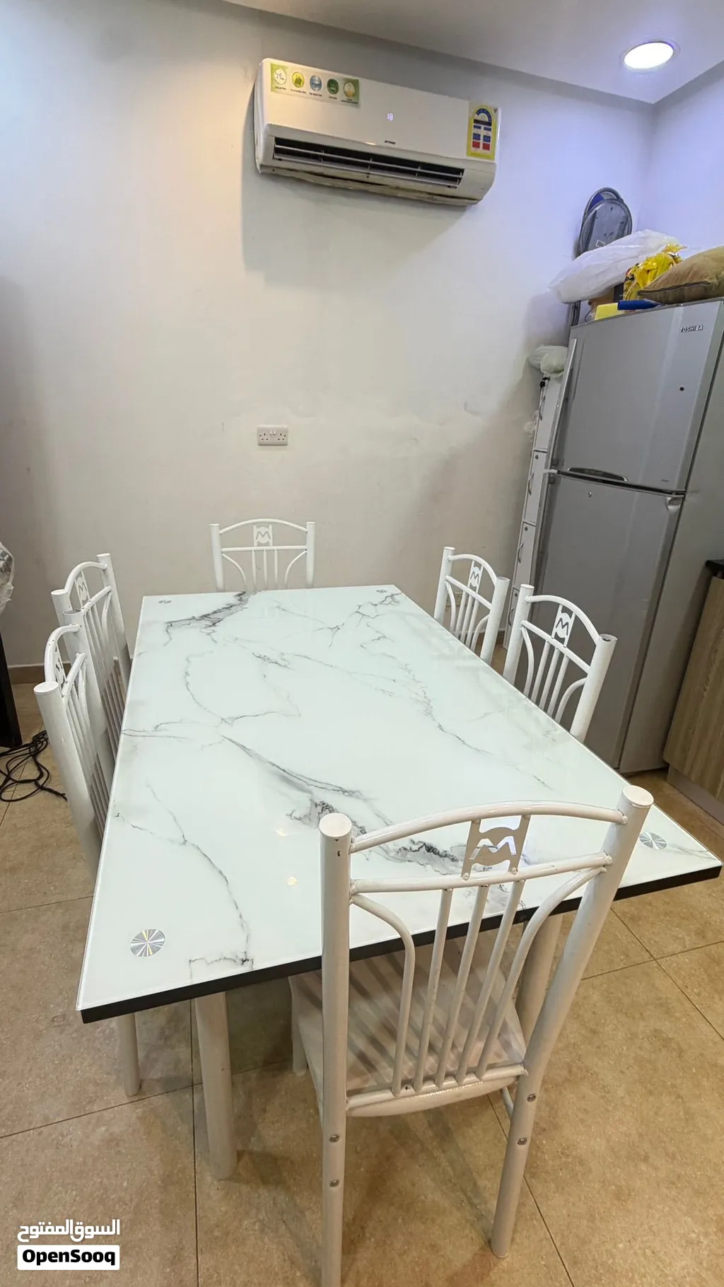 طاوله طعام 6كراسي