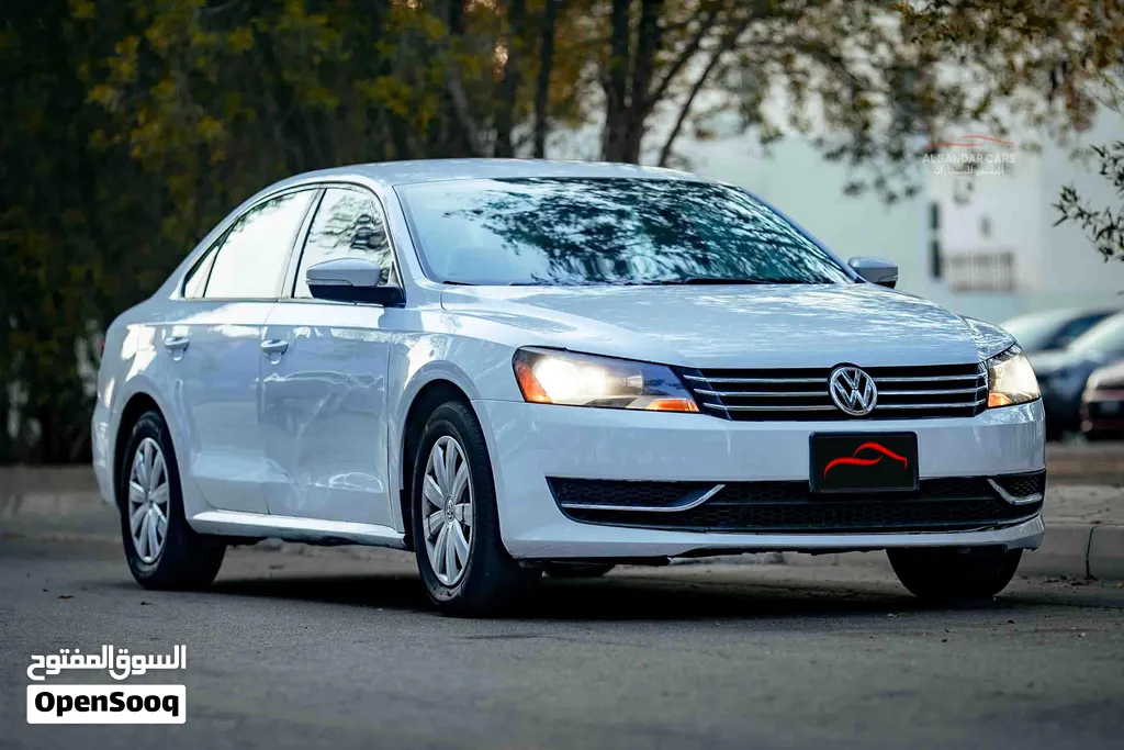 Volkswagen Passat 2013 White Zero Accident Bahrain Spec BD 2,100 Neg ...