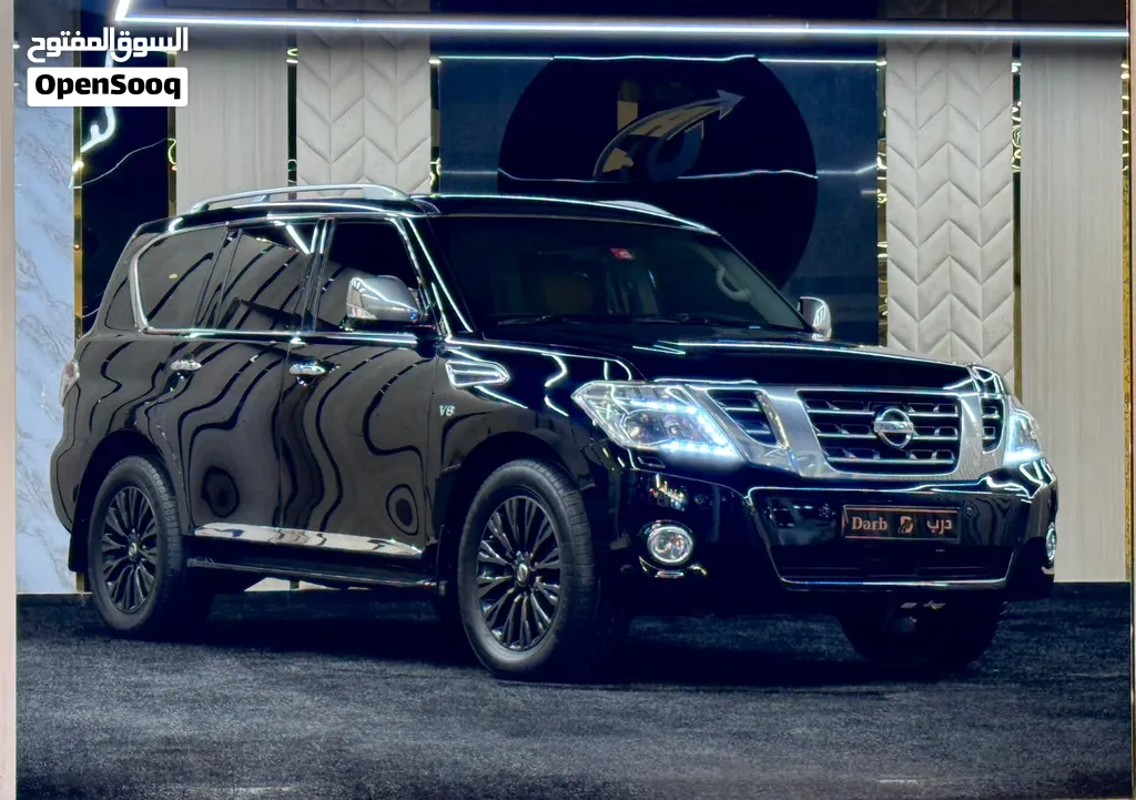 نيسان باترول تيتانيوم ماكينه كبيره V8