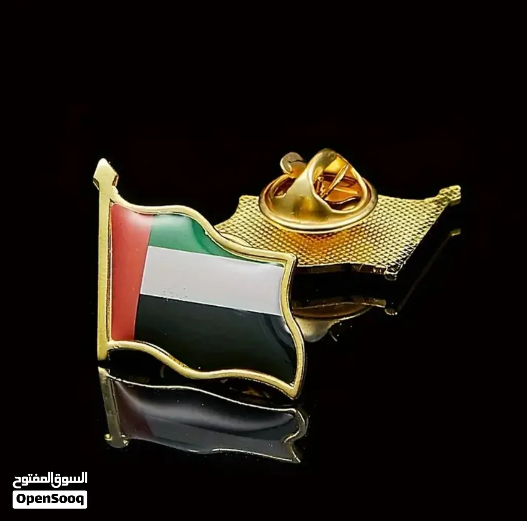 واحد قطعة معدنية ب علم دولة الامارات العربية المتحدة