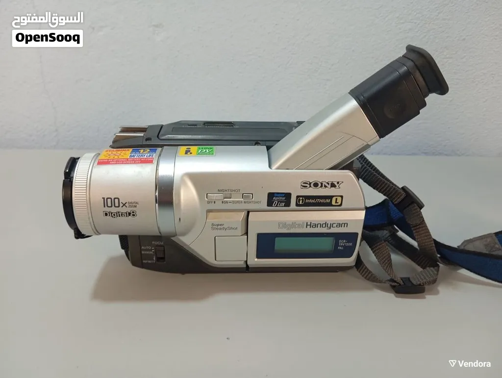 كاميرا فيديو كلاسيكية Sony Digital8 Handycam مستعملة