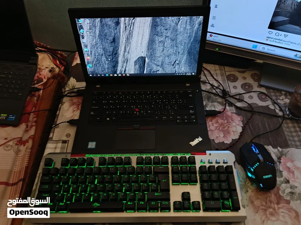 جيل سادس مع ماوس و كيبورد جيمنج Lenovo ThinkPad L470