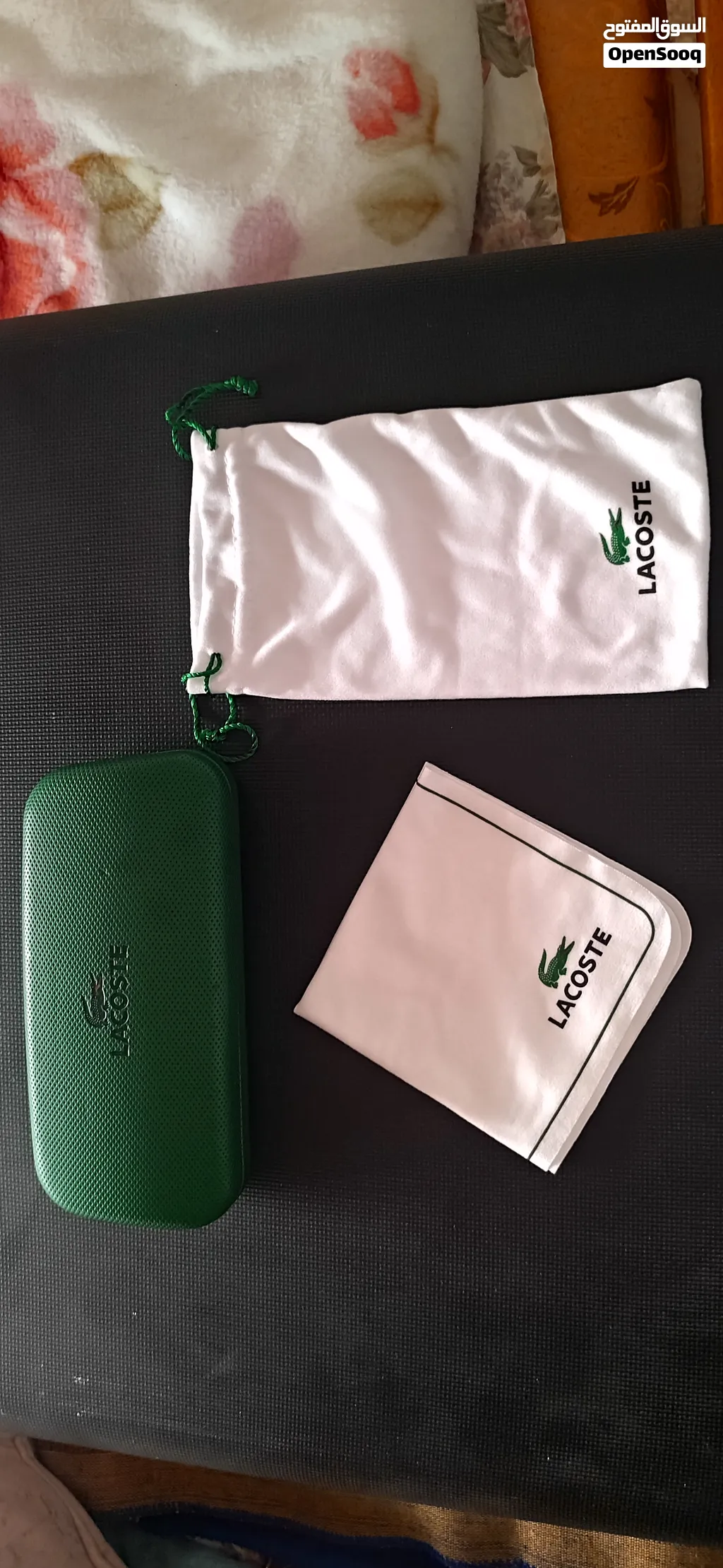 حافظة نظارة Lacoste أصلي كامل أغراض