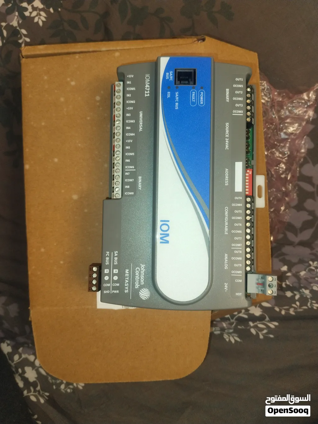 Johnson Controls (Metasys line) . Model: MS-IOM4711-0 Type: 17-Point Input/Output Module