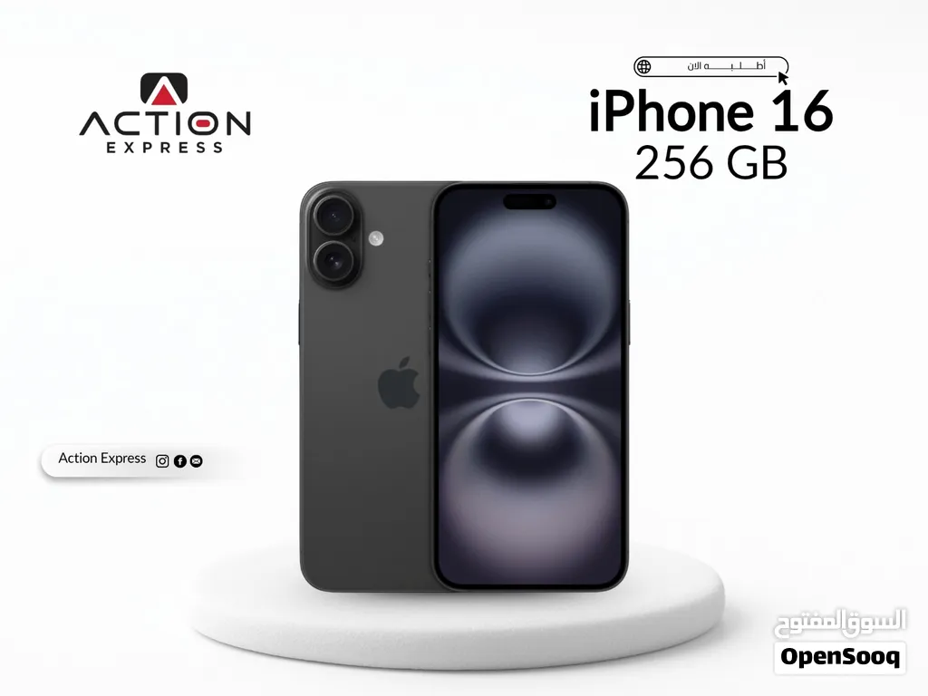 IPHONE 16 ( 128GB ) NEW // ايفون 16 ذاكره 128 جيجا الجديد كليا