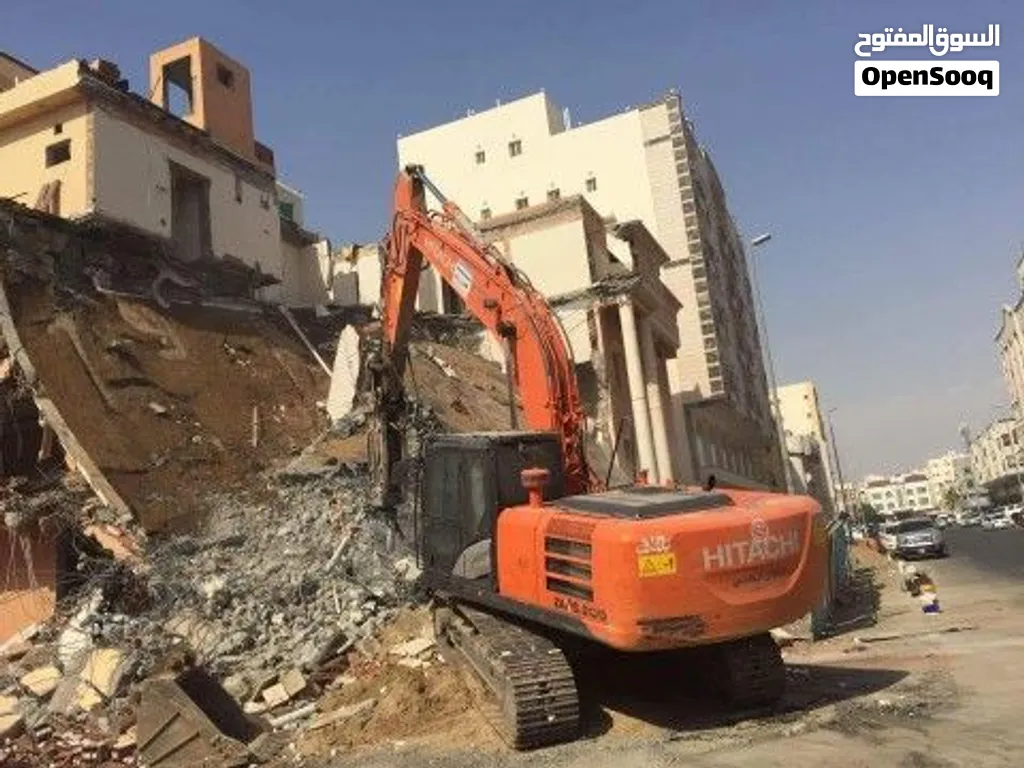 هدم وازله المباني في انحا المملكة كما لدينا خباره في مجال الهدم
