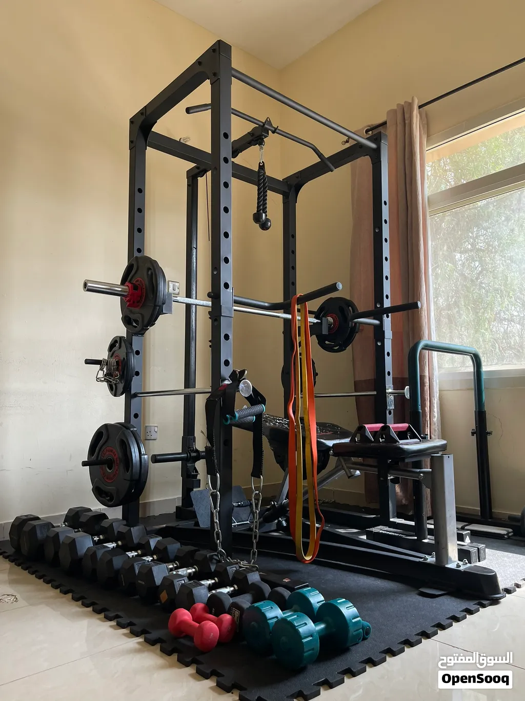 Adidas full body exercise machine, Squat rack