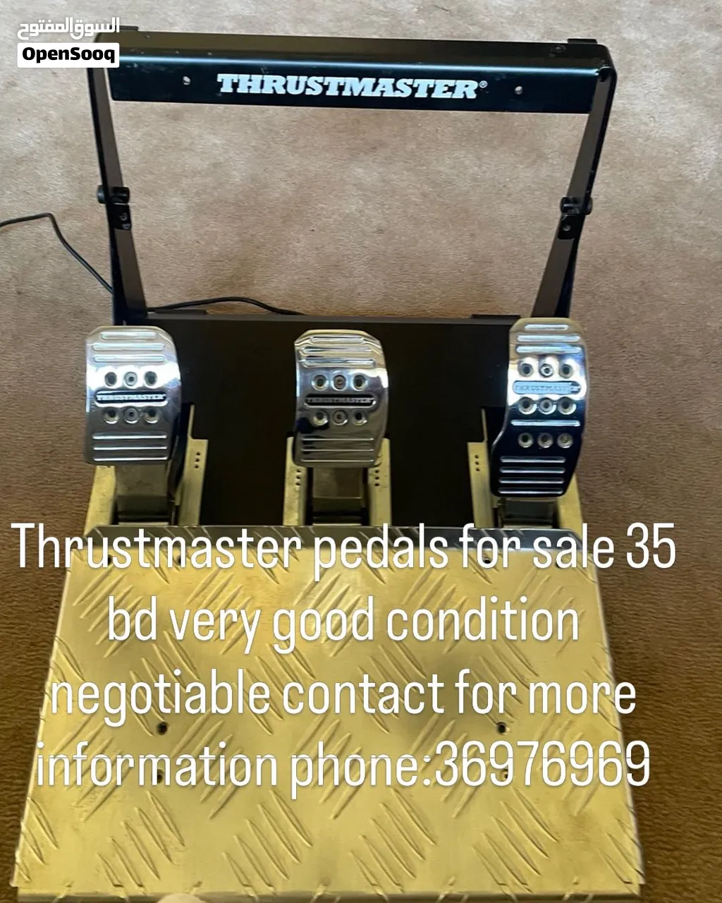 2 Thrustmaster pedals for sale