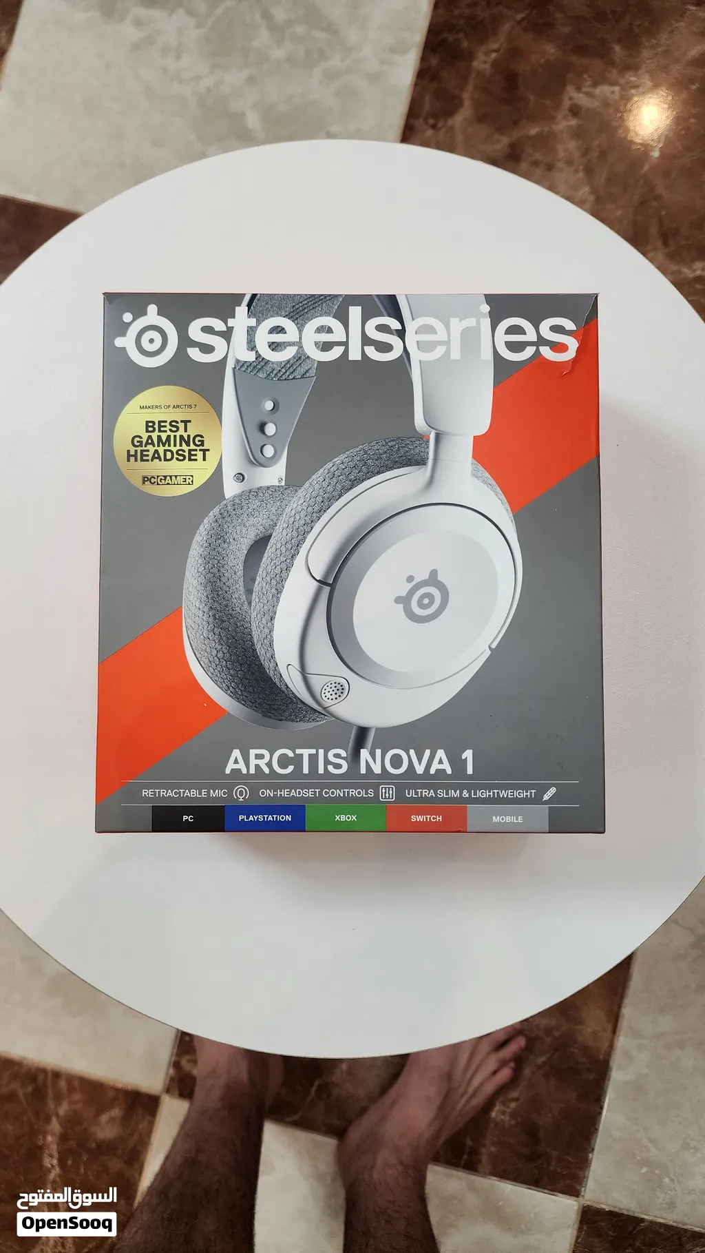 سماعة SteelSeries Arctis Nova إحترافيه مستعمل للبيع بسعر حرق