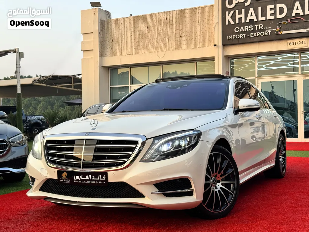 مرسيدس بنز S400 AMG 2017 وارد اليابان بحالة الوكالة التامة وسعر عرض ممتاز.