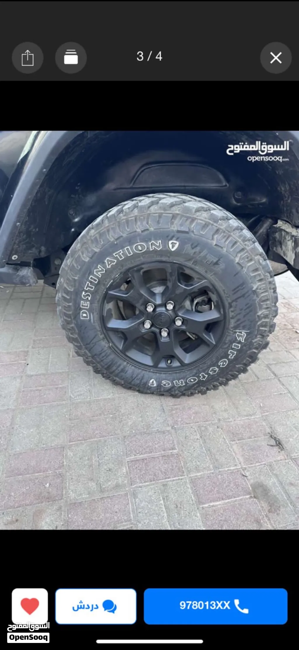 Jeep rims and tires for sale