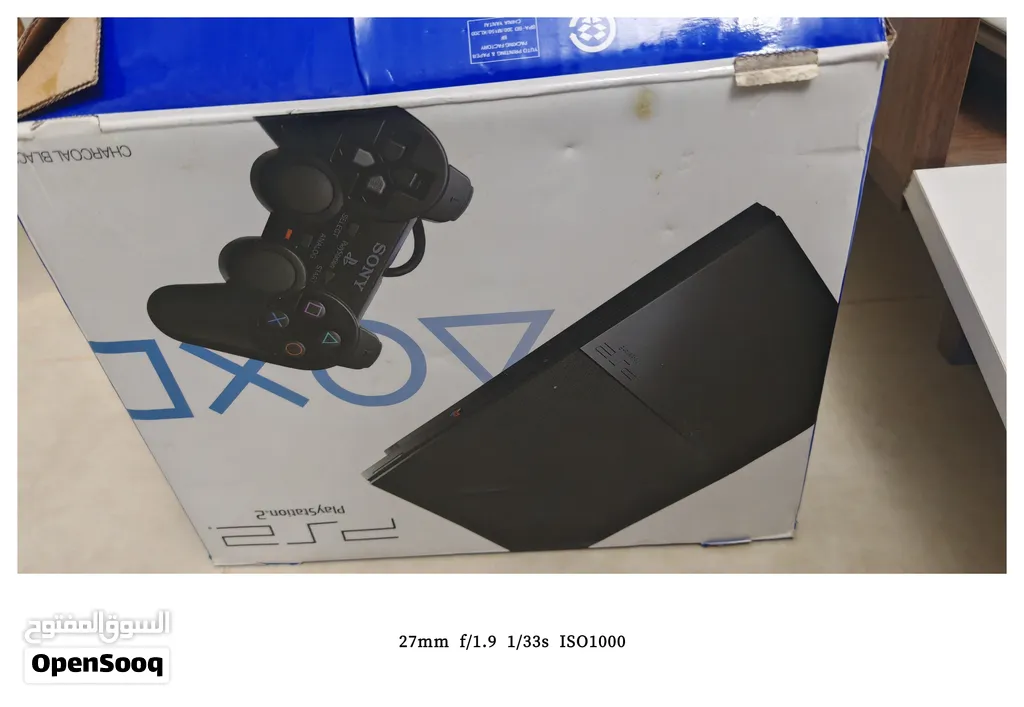 Play Station 2 brand new with 2 control and UHD wire and 8gb memory Card and 40 cd
