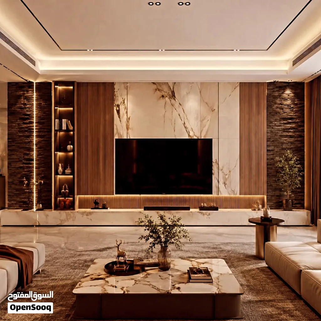 unique style decorated material interior design exterior solution ...