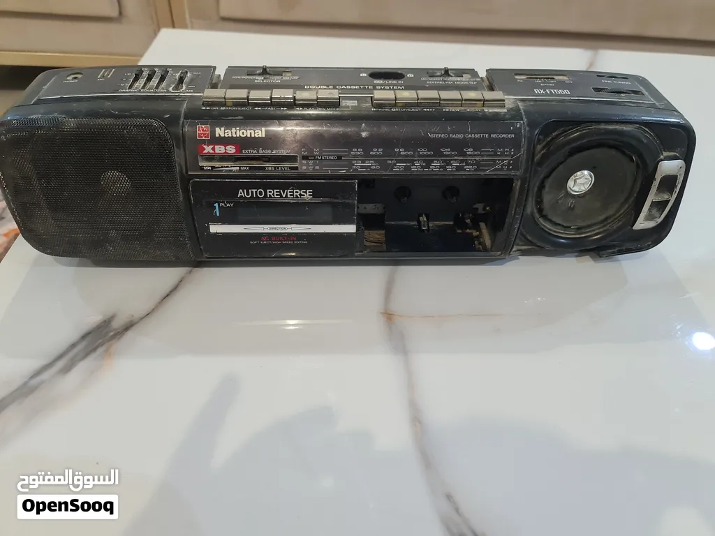 مسجل دبل كاسيت ماركة ناشيونال