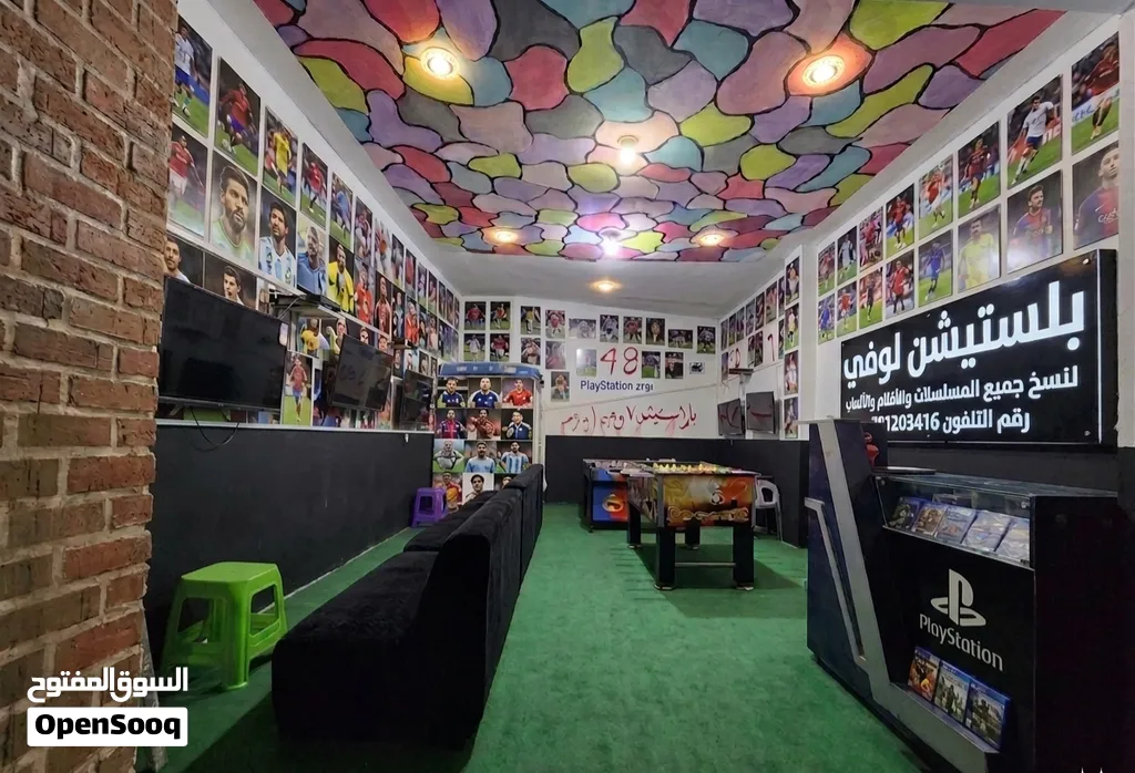 محل بلاستيشن ملاحضة الكنب غير الي بصورة ولجيم إيطالي بدون عمل الخشب قد باعة الي بصورة