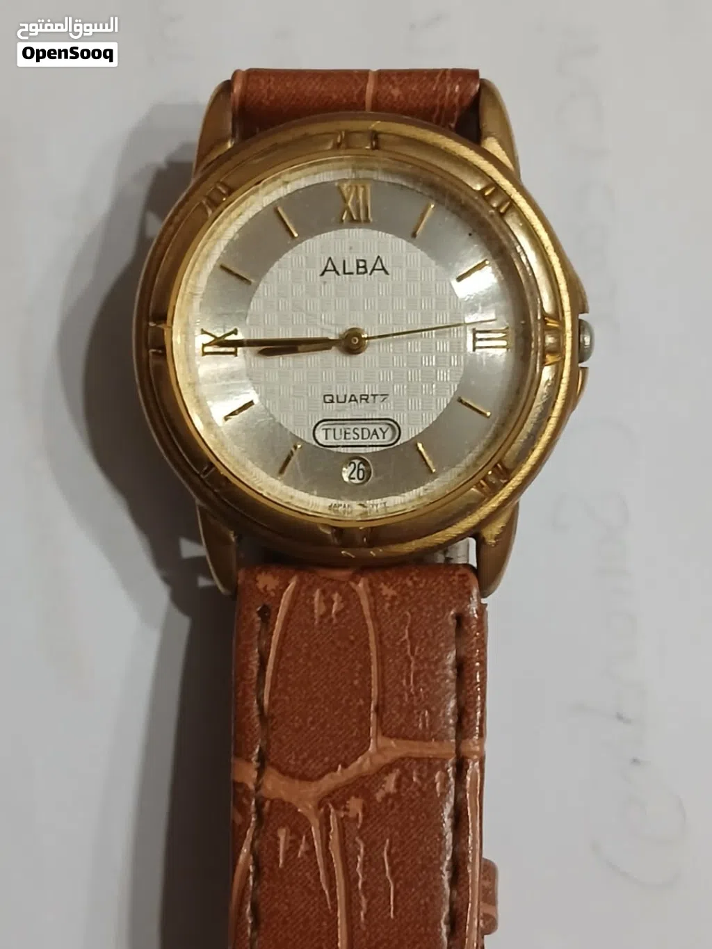 للبيع ساعة ALBA ياباني أصلية موديل V733-X027