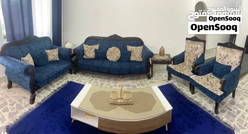 طقم كنب خشب زان