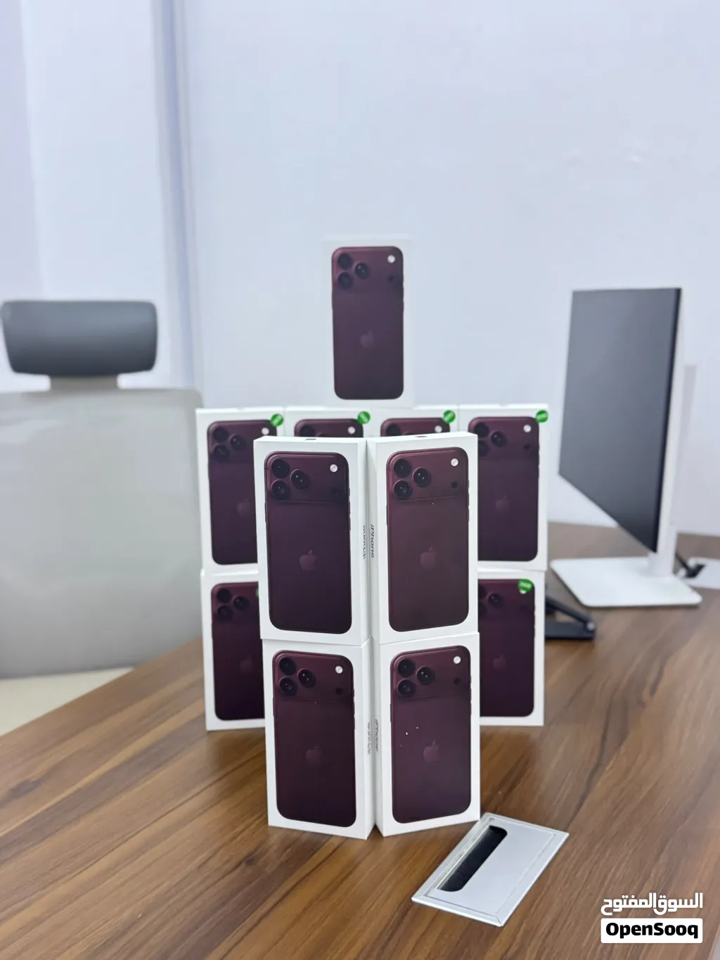 iPhone 18 Pro Max – Burgundy Saudi Spec New Sealed Genuine