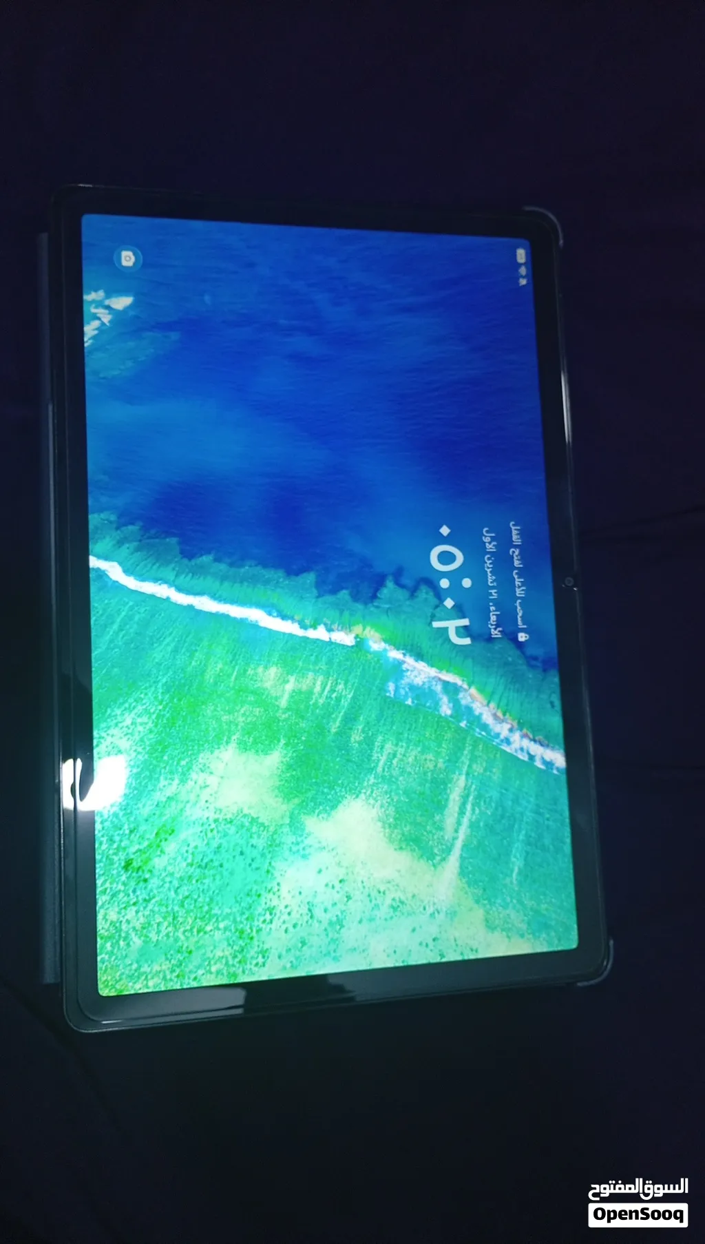 تاب جديد استعمال اسبوع معه كامل ملحقاته بالكرتونة ولا خدش