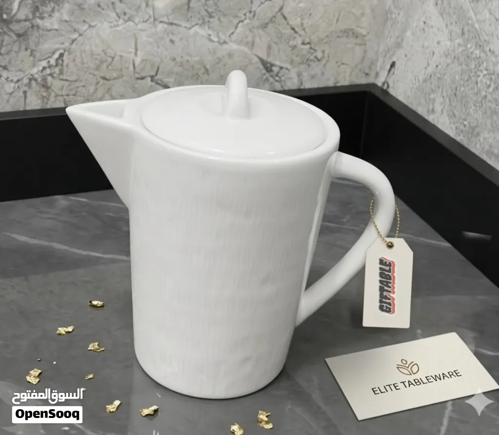 NEW Luxury Apilco French Porcelain Teapot (Apicius 30 cl) - Boxed