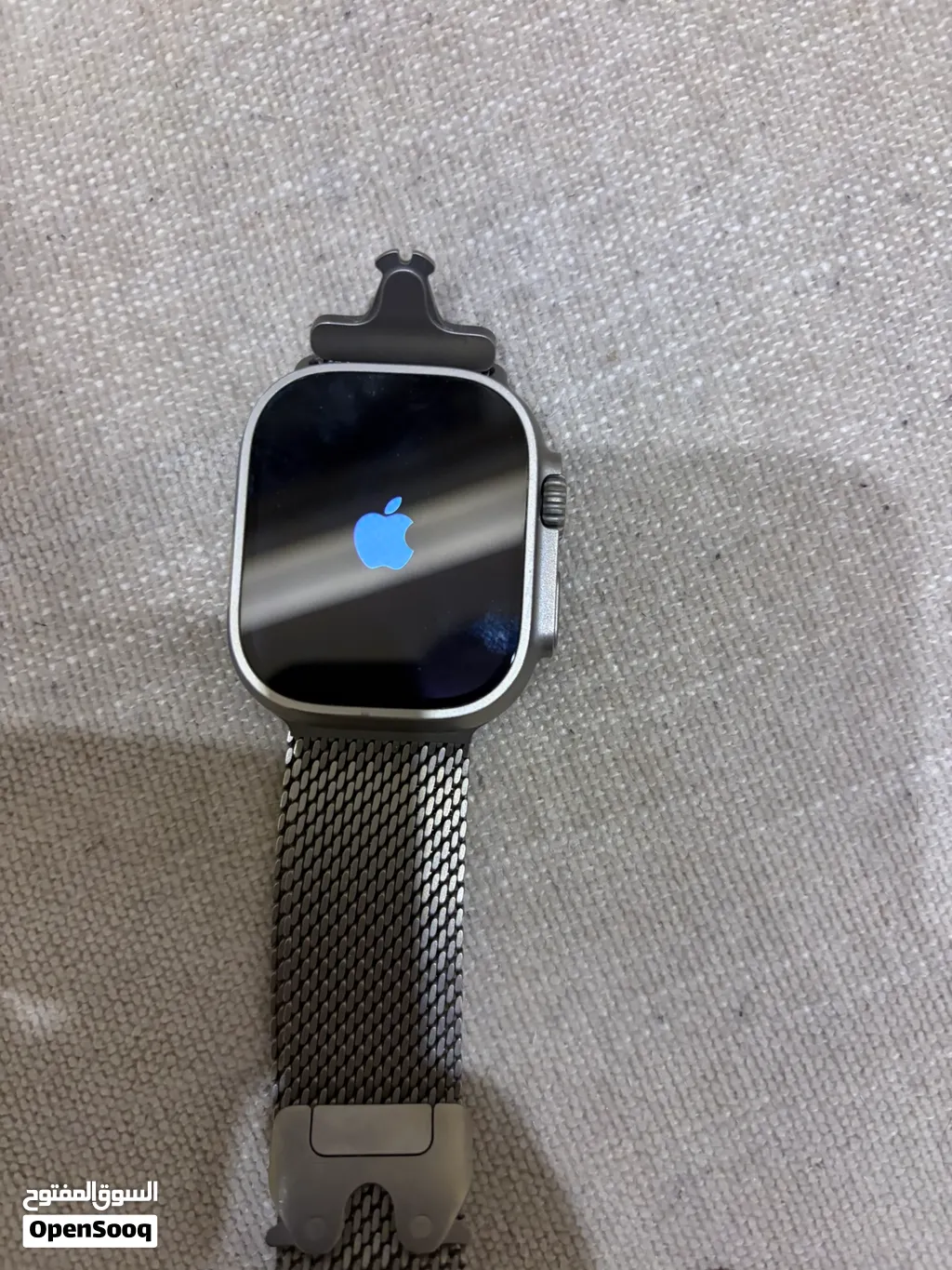 Apple Watch Ultra 3 natural titanium with Milanese loop