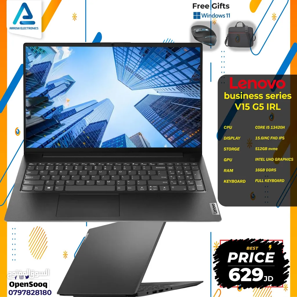 لابتوب لينوفو اي 5 Laptop Lenovo I5 16GB Ram بافضل الاسعار