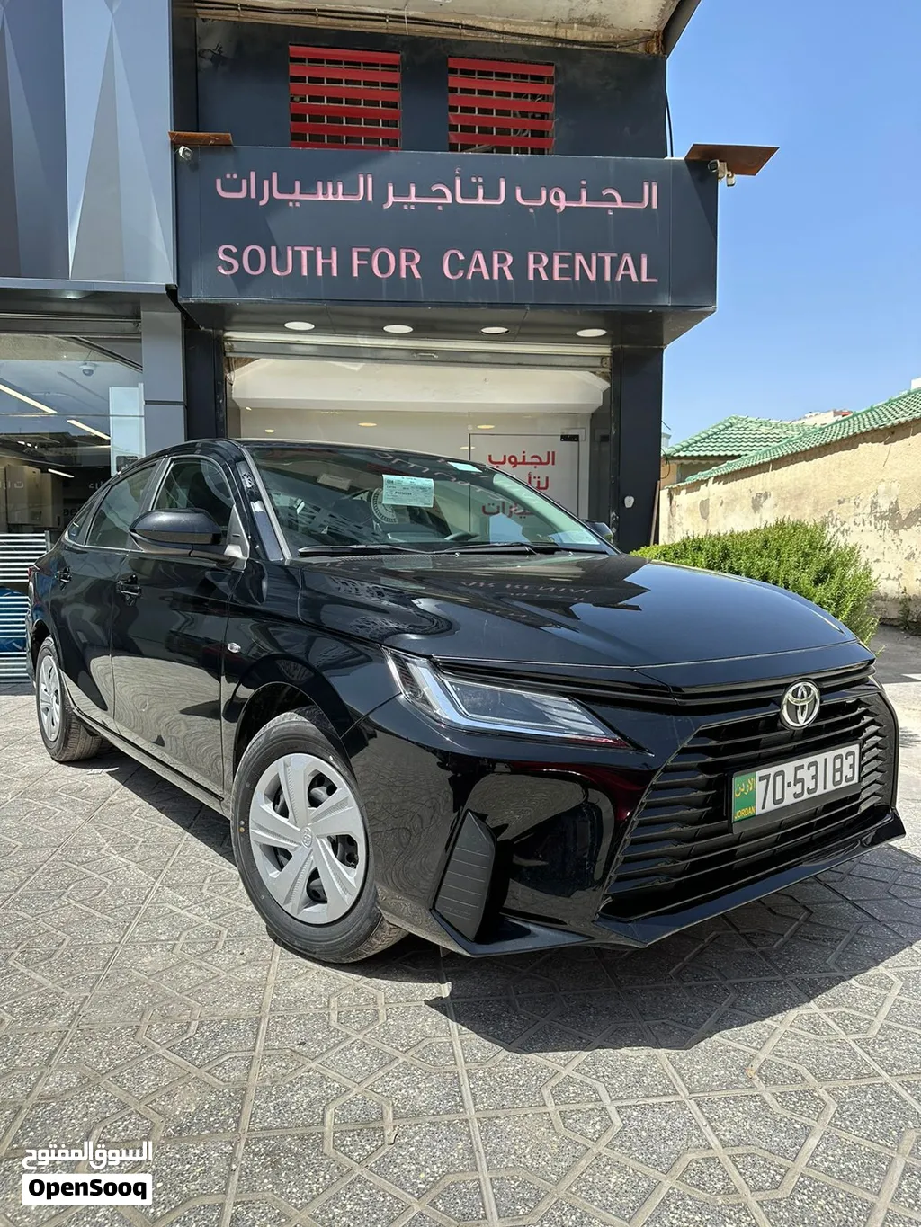 استأجره الان تويوتا يارس موديلات 2024 فل كامل الاضافات الاكثر توفيراً بالوقود للايجار بسعر منافس!!!!