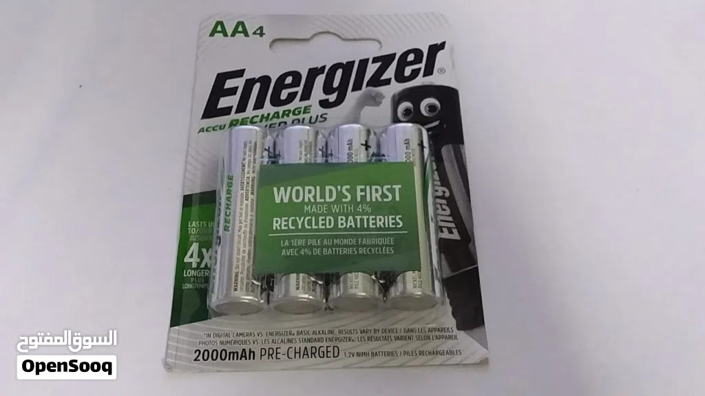 Energizer AA Power Plus 2000 mAh Rechargeable batteries 1.2V NiMh