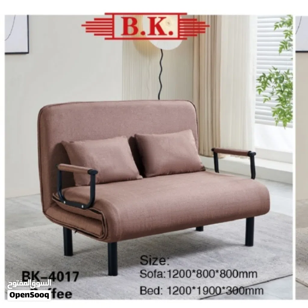كنبه سرير صوفا صوفا تتحول لسرير أريكة نوم ضيوف قابلة للطي ... Sofa bed that converts to bed sleeping
