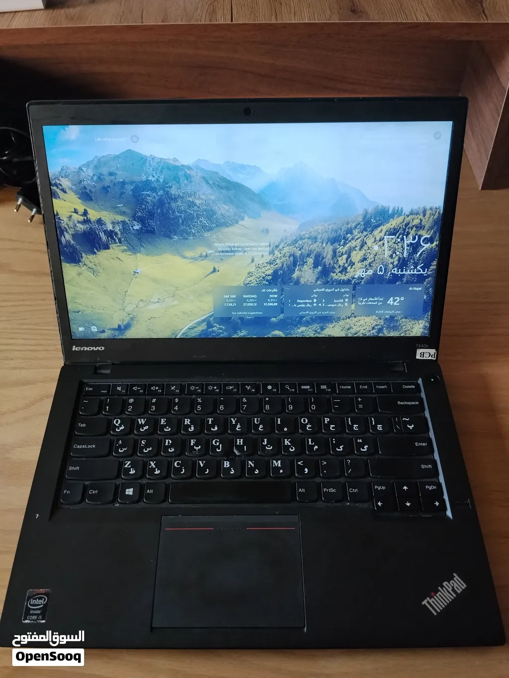 Lenovo ThinkPad T440s Core i5 – SSD 256GB – بطاريتين