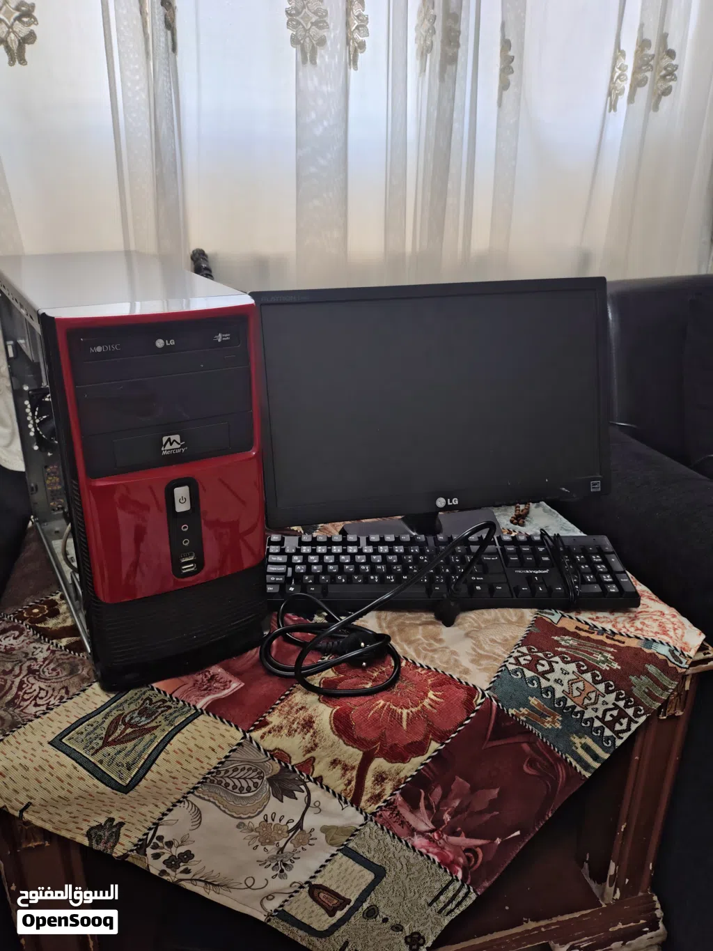 كمبيوتر ديسكتوب i7 الجيل الثالث مع كرت شاشة MSI - للبيع بحالته الراهنة