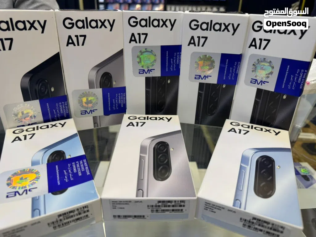 جالاكسي A17 (256GB16RAM) جديد كفالة الوكيل BMS