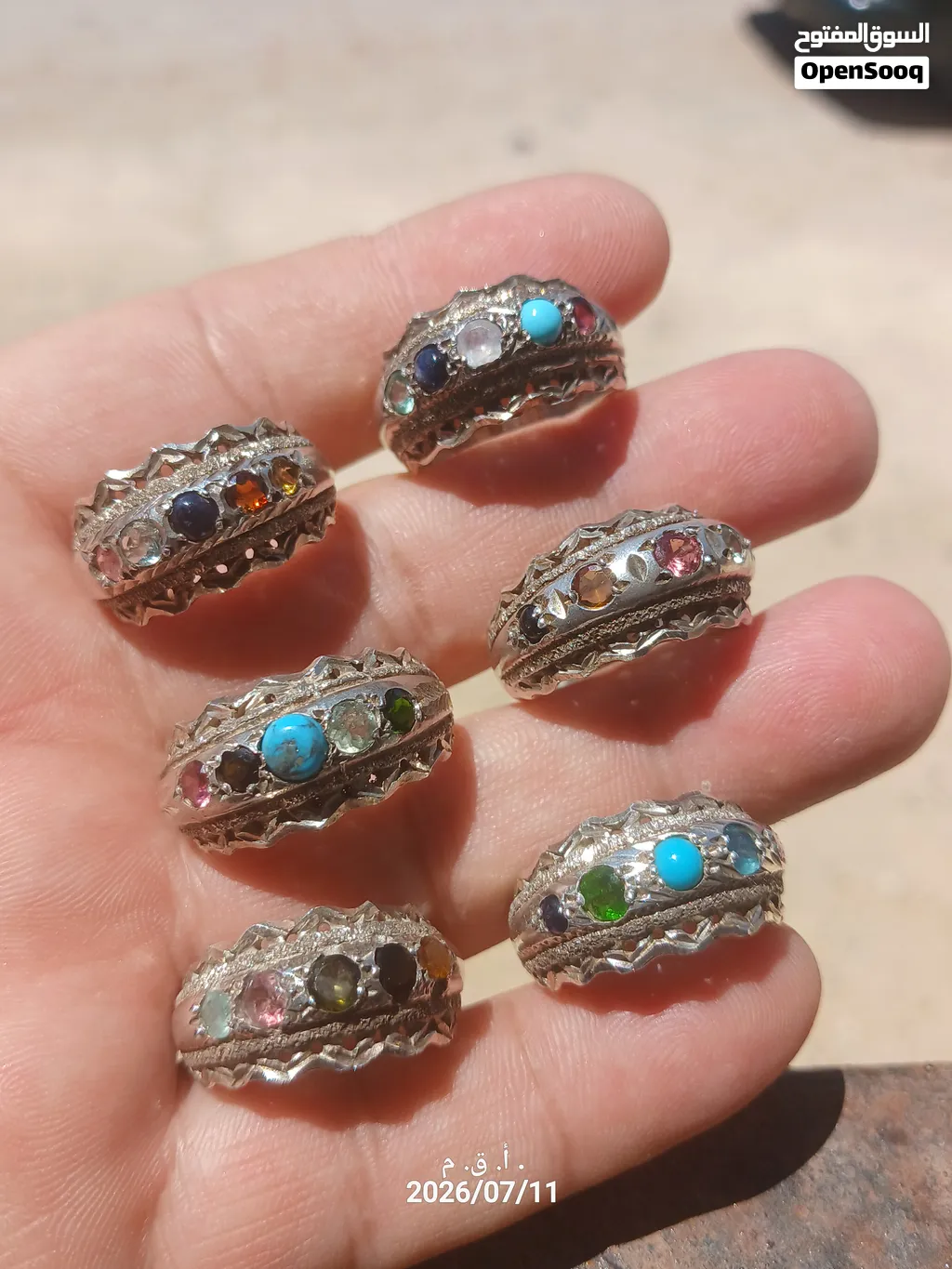 خواتم فضة فاخرة