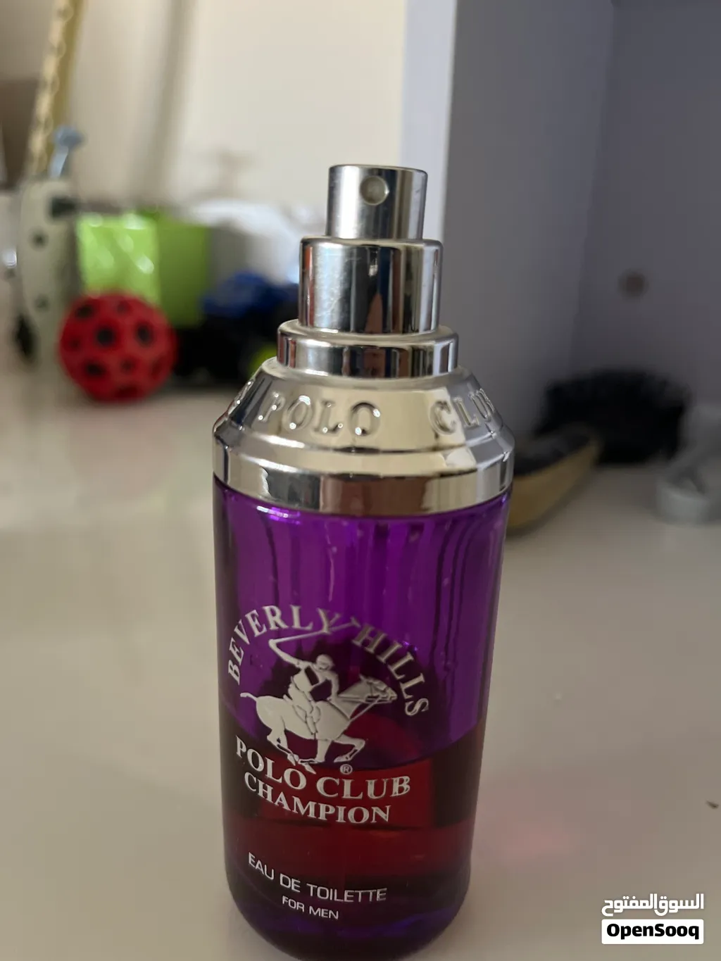 عطر بولو مستغدم منه تقريبا اكتر من النص