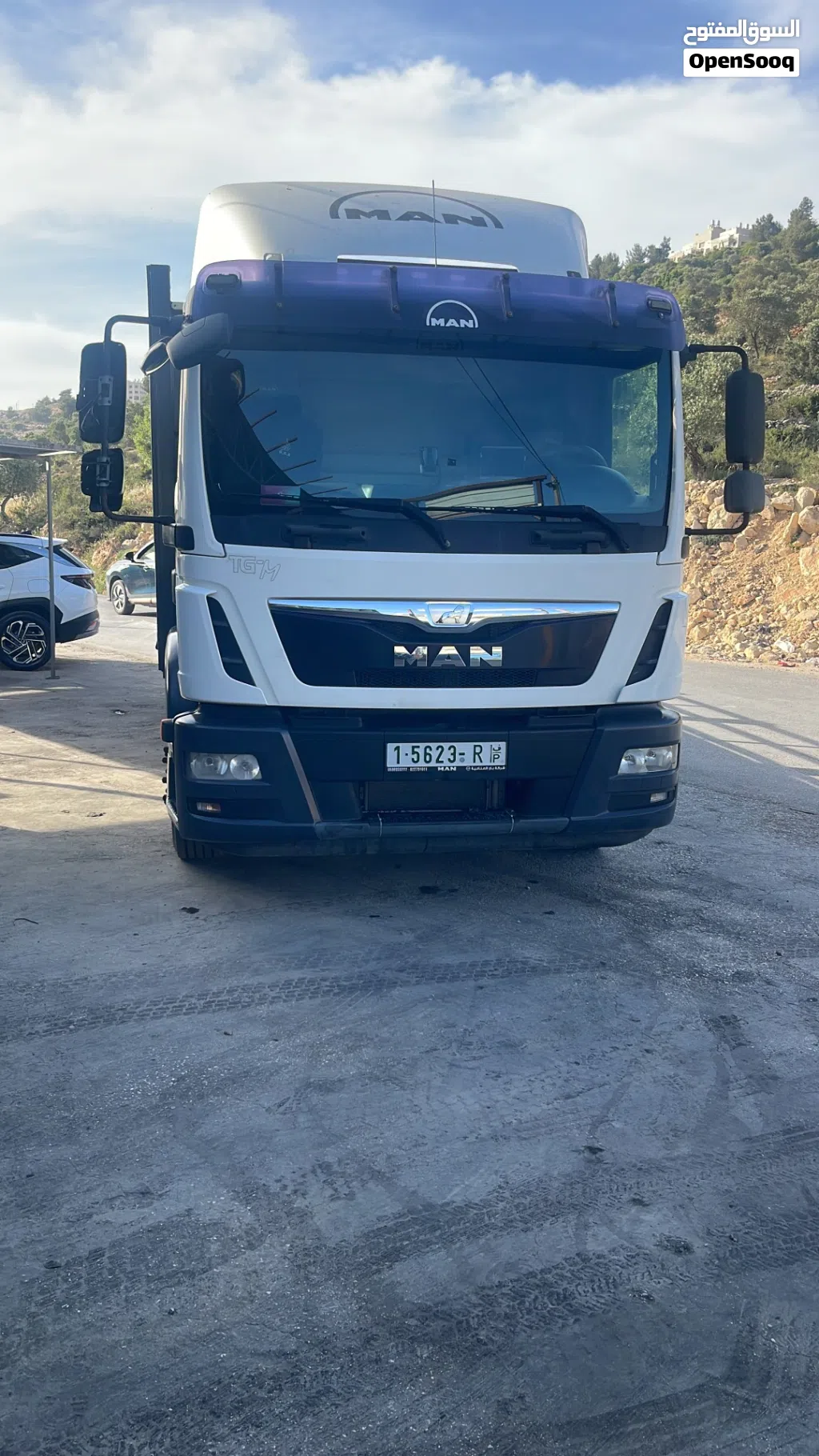 شاحنة مان TGM 15/250 اتوماتيك 12 غيار بدون كلاتش ترخيس جديد