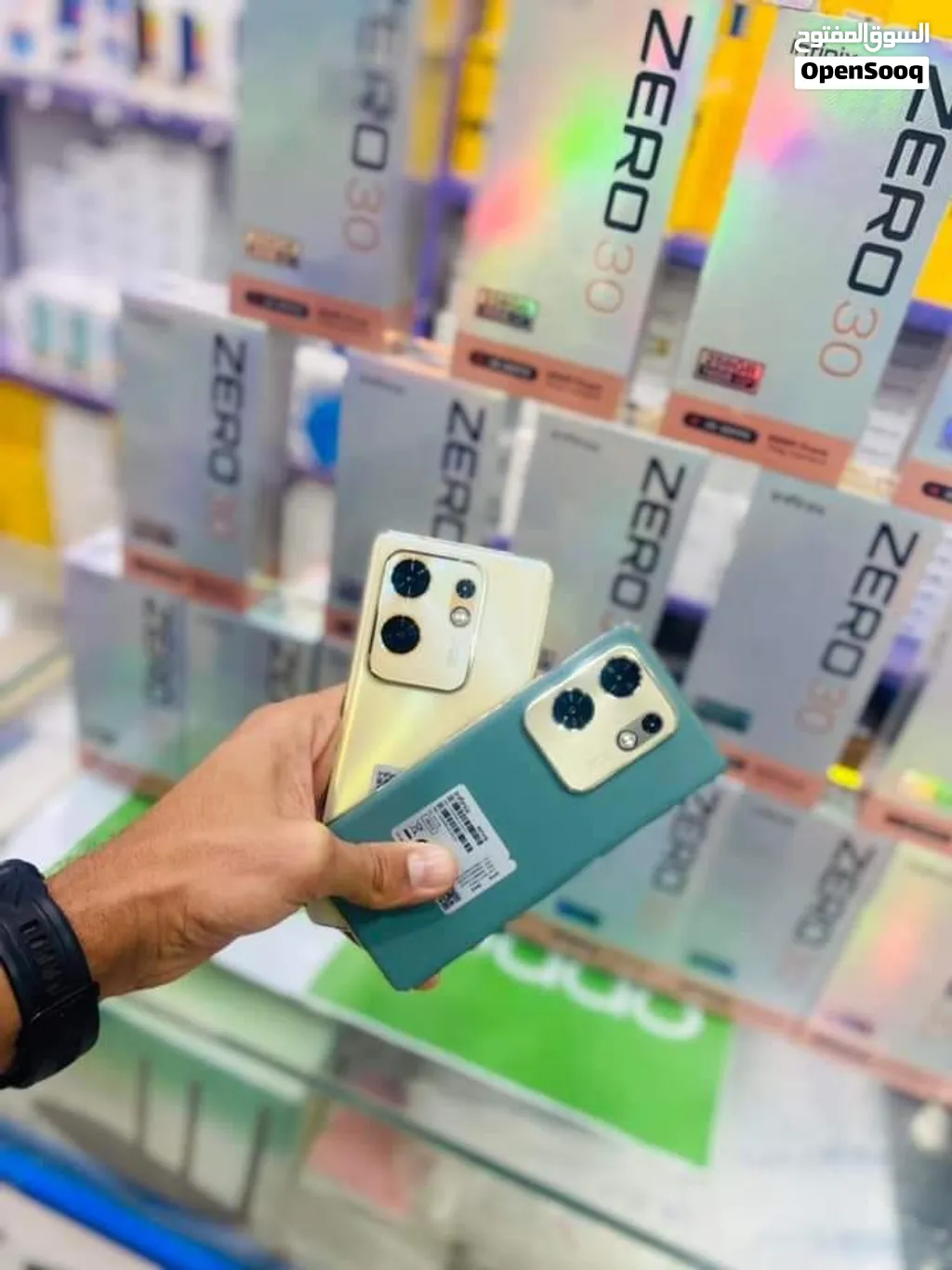 مستعمل اخو الجديد Zero 30 4G رام 16 جيجا 256 أغراضة والكرتونه الأصلية متوفر توصيل
