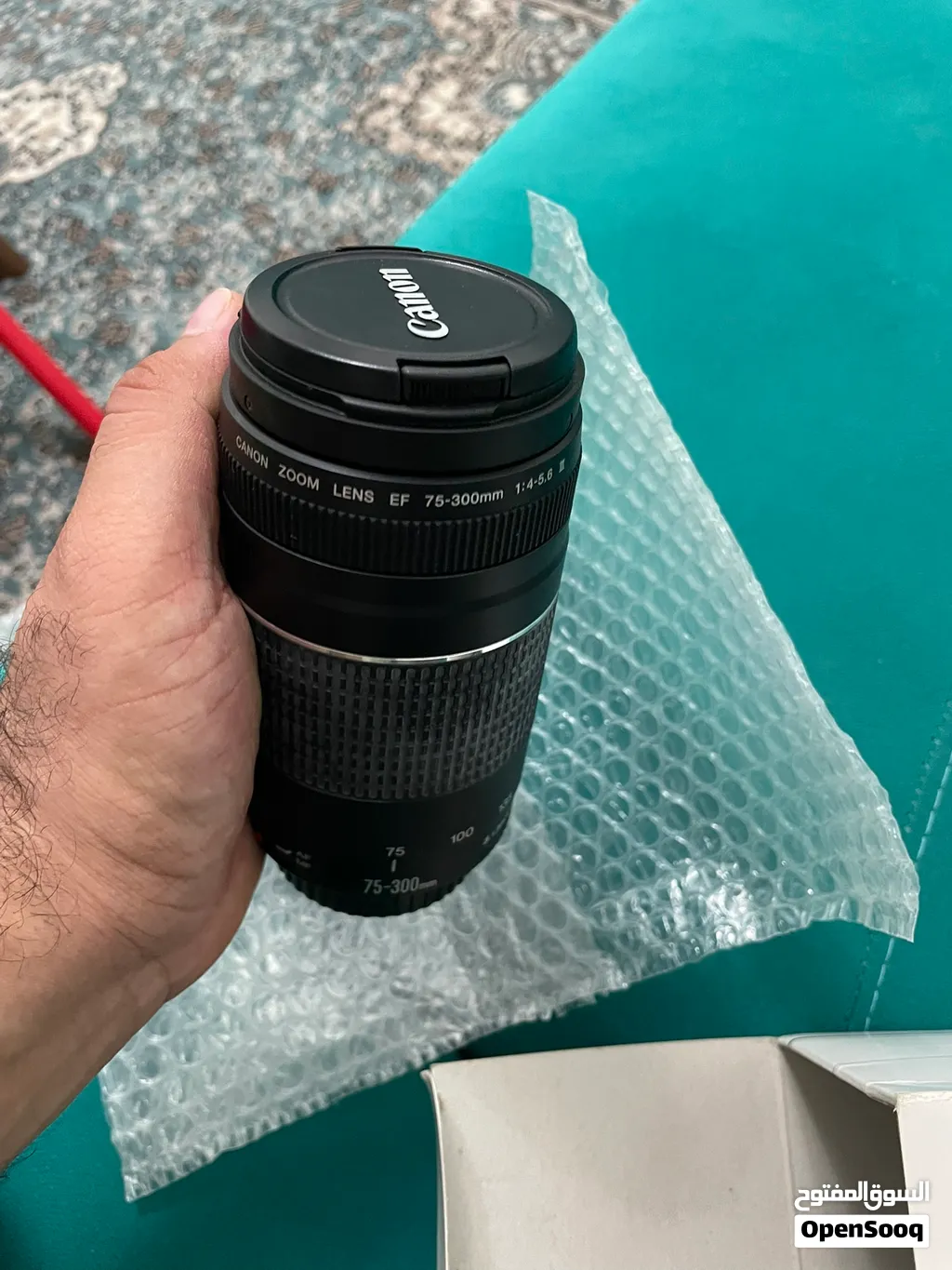 للبيع عدسة Canon EF 75-300mm f/4-5.6 III – بحالة ممتازة جدا استخدام يمكن مرة وحدة فقط