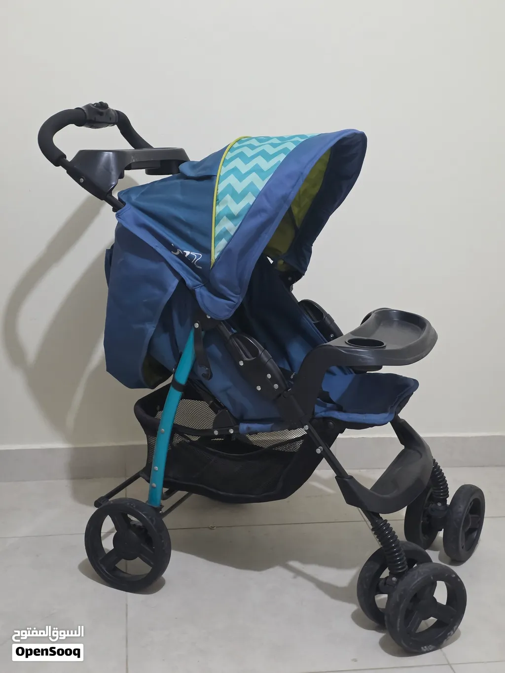 Juniors Baby Stroller (Blue) for Sale