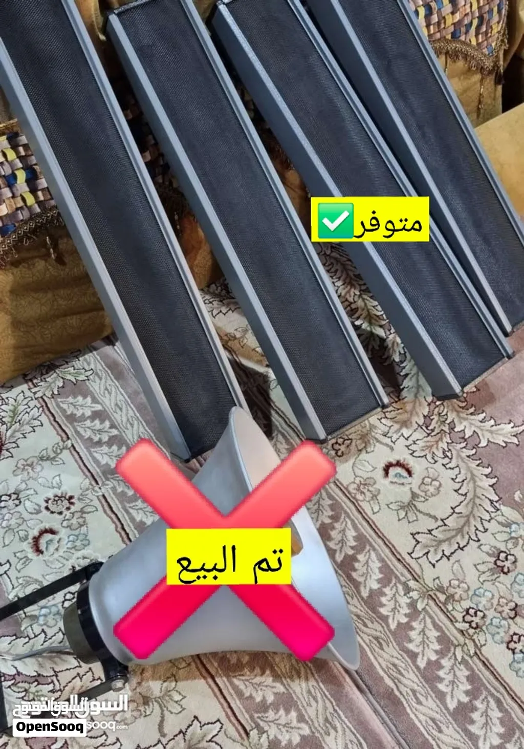 ( سماعات أهوجا اصليه ) بحالة ممتازه