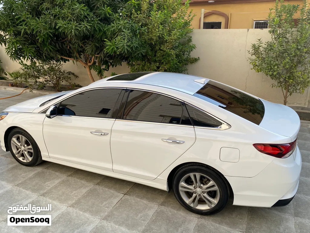 سوناتا 2019 ليمتد Sonata Limited بدون ايرباجات وداخليه جلد بيج