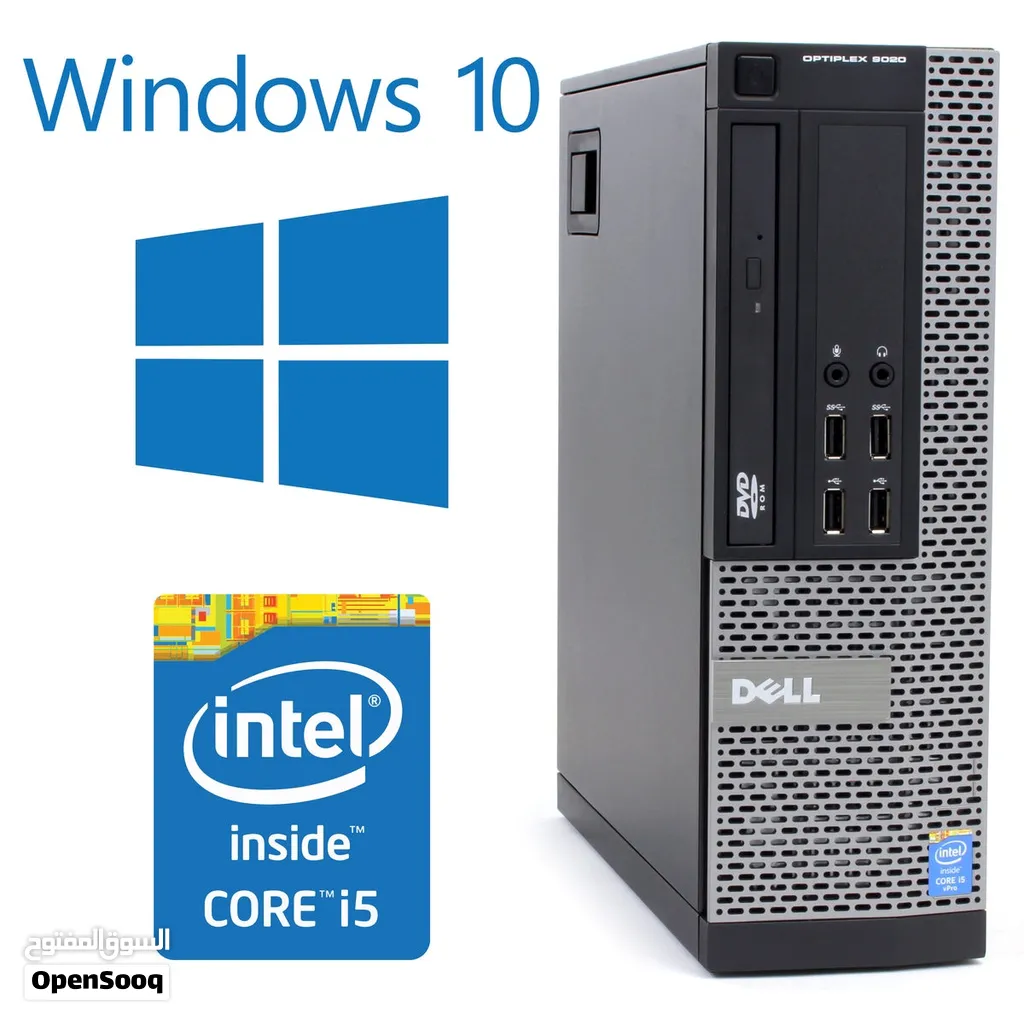 Dell Desktop 9020 i5 4th Gen Ram 8GB SSD 256 Windows 10 pro