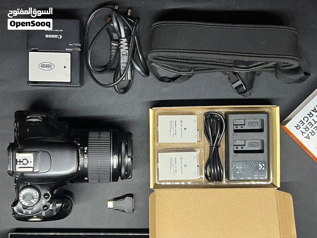 Canon 600d واكسسواراتها للبيع