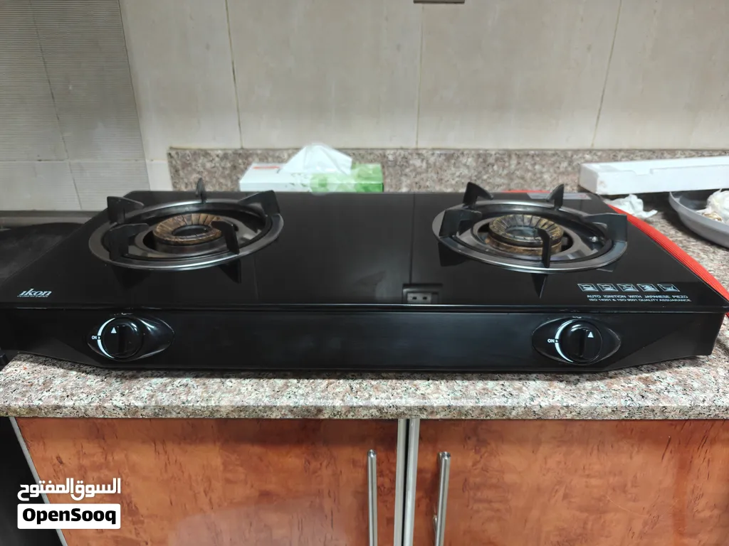 Auto Ignition Gas Stove (2 Burners)