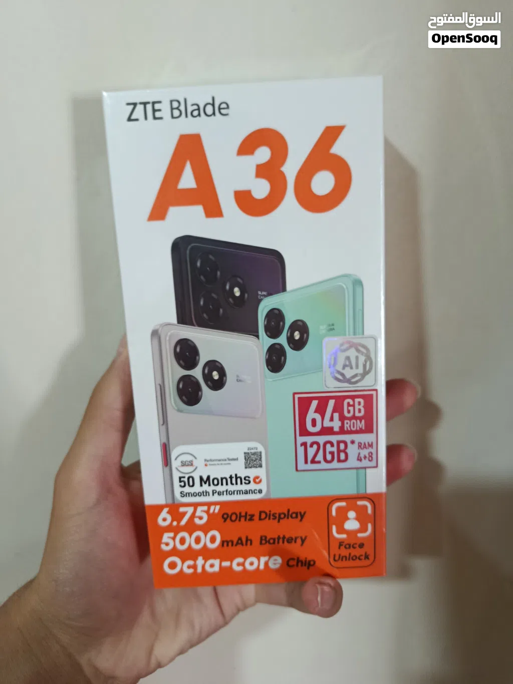 جوال ZTE BLADE A36 جديد وكالة