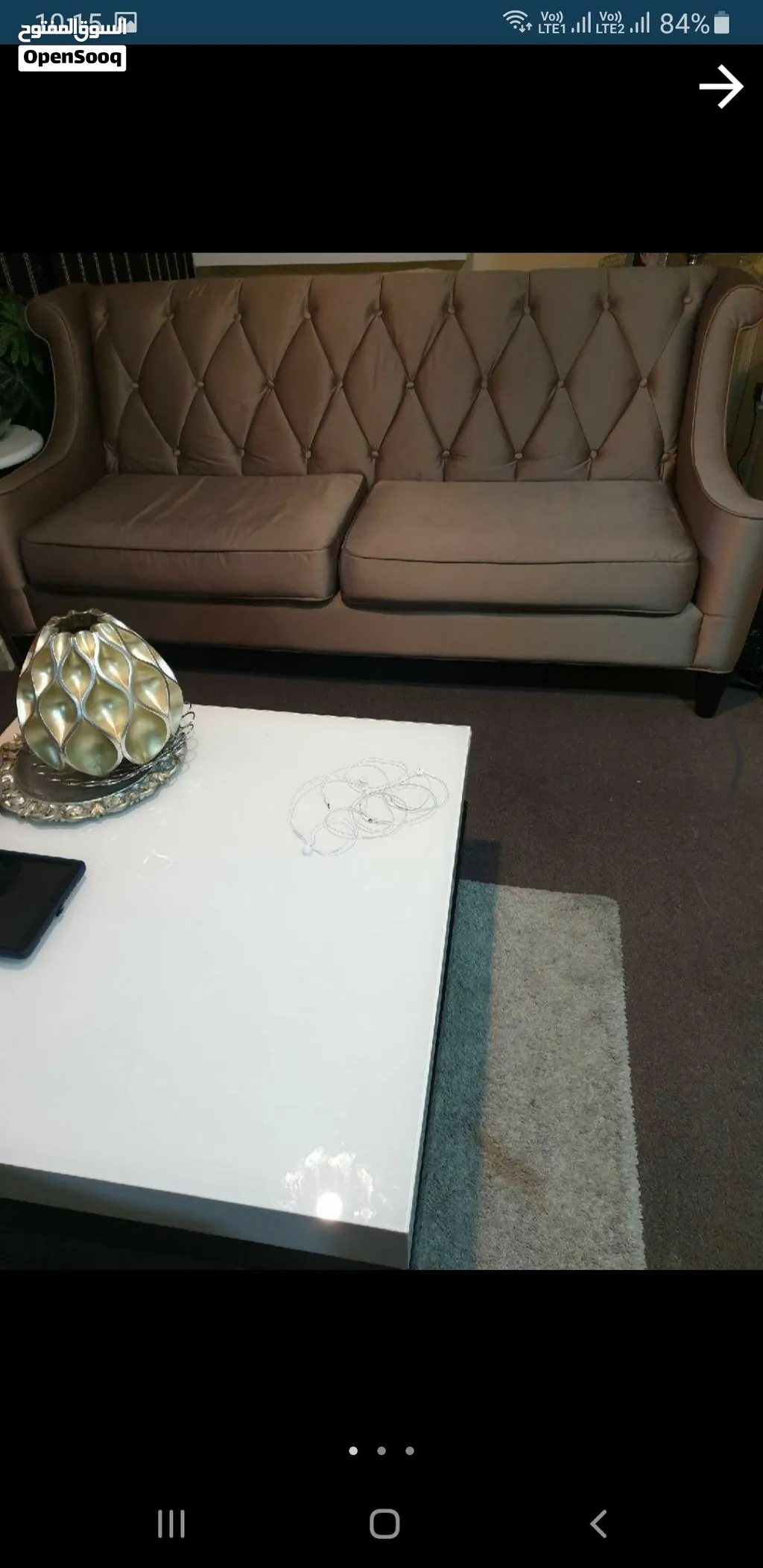 Sofa 3+1+1 from Home centre + Sofa 1+1 From Home Decor