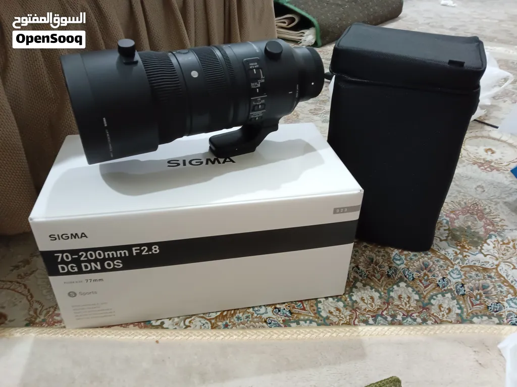 عدسة Sigma 70-200mm F2.8 DG DN OS Sports (مانت سوني E) - بحالة ممتازة