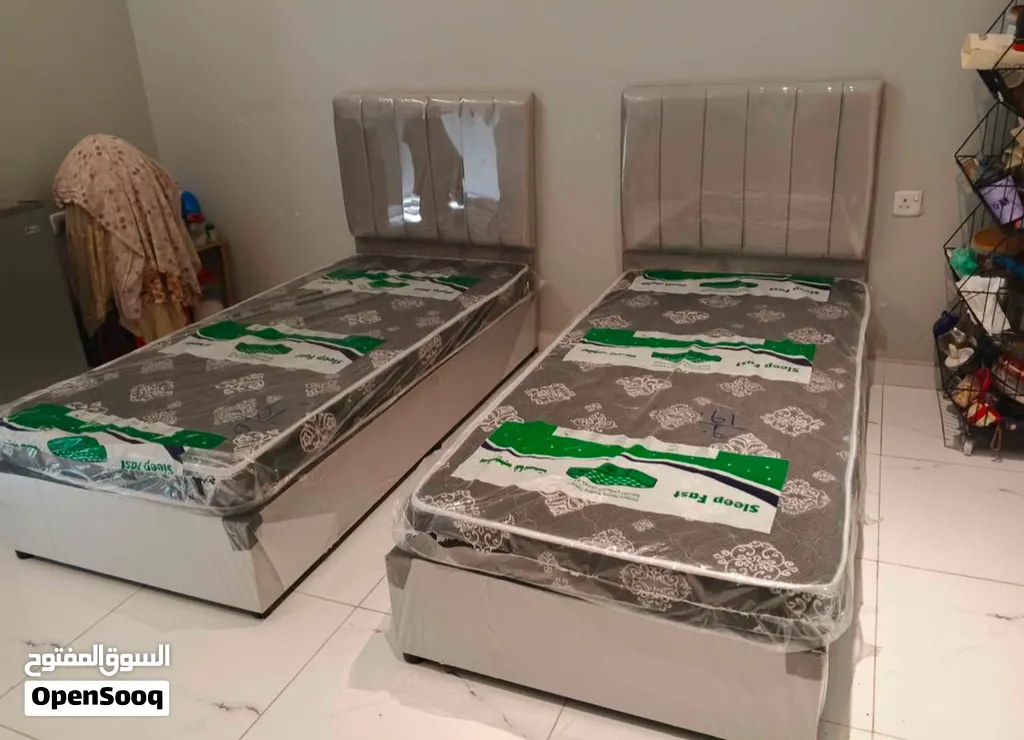Brand New Single Bed Available in all colors and Designs