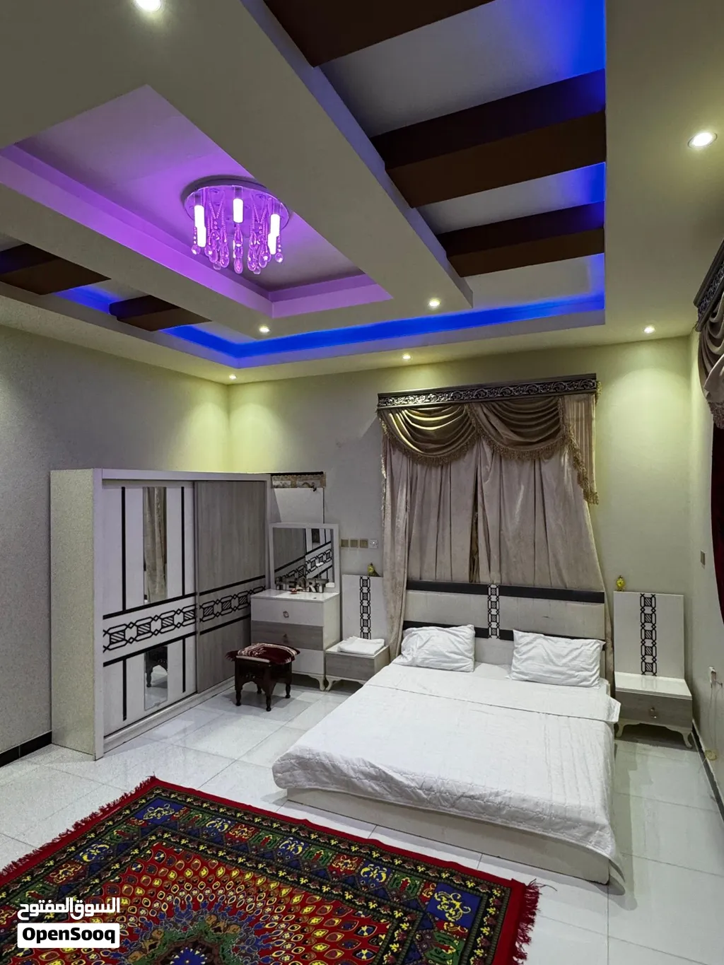 غرف للايجار يومي الخوض سادسه مفروشه أقل أسعار
