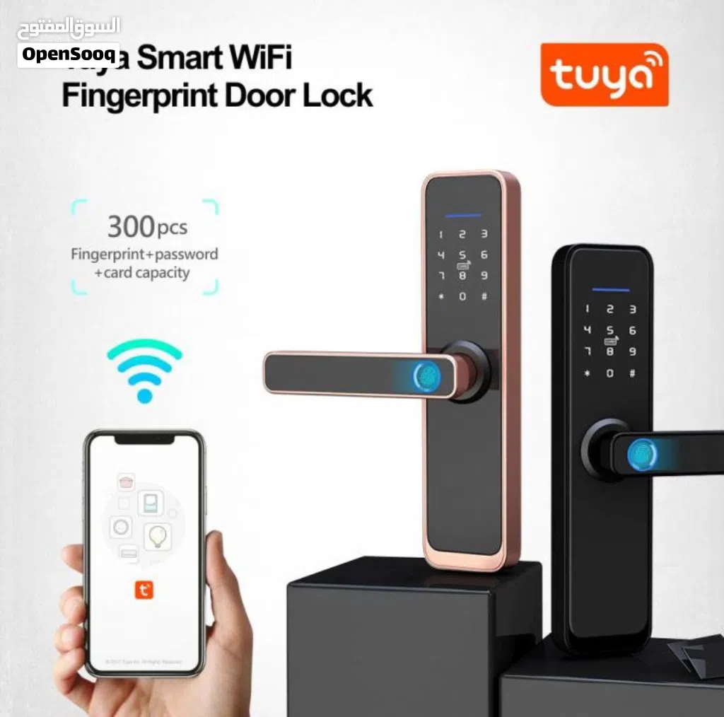 قفل الباب الذكي smart lock